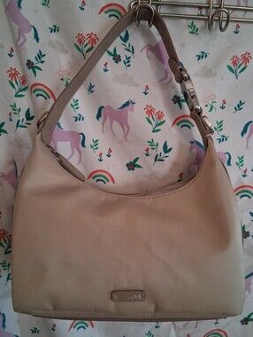 NWOT Discontinued Senreve Strati Sporta Beige Nylon Neutral Quiet Luxury Purse